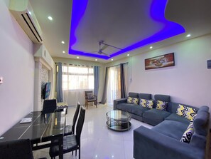 Superior Apartment, Beachfront | Living area - Shanzu Superior Beach Suites (Mombasa)