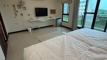 Family Quadruple Room, Partial Ocean View | Free WiFi