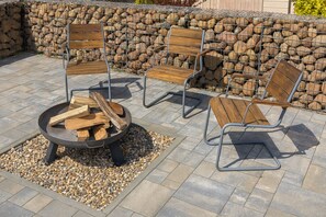 Terrace/patio - Maisonette Ferienwohnung in Modernem Stil (Luckau)
