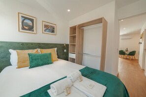 1 soveværelse, strygejern/strygebræt, gratis Wi-Fi, sengetøj