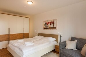 1 bedroom, iron/ironing board, free WiFi, bed sheets - Dunes Resort Apartment 1.05 (Ostseebad Binz)