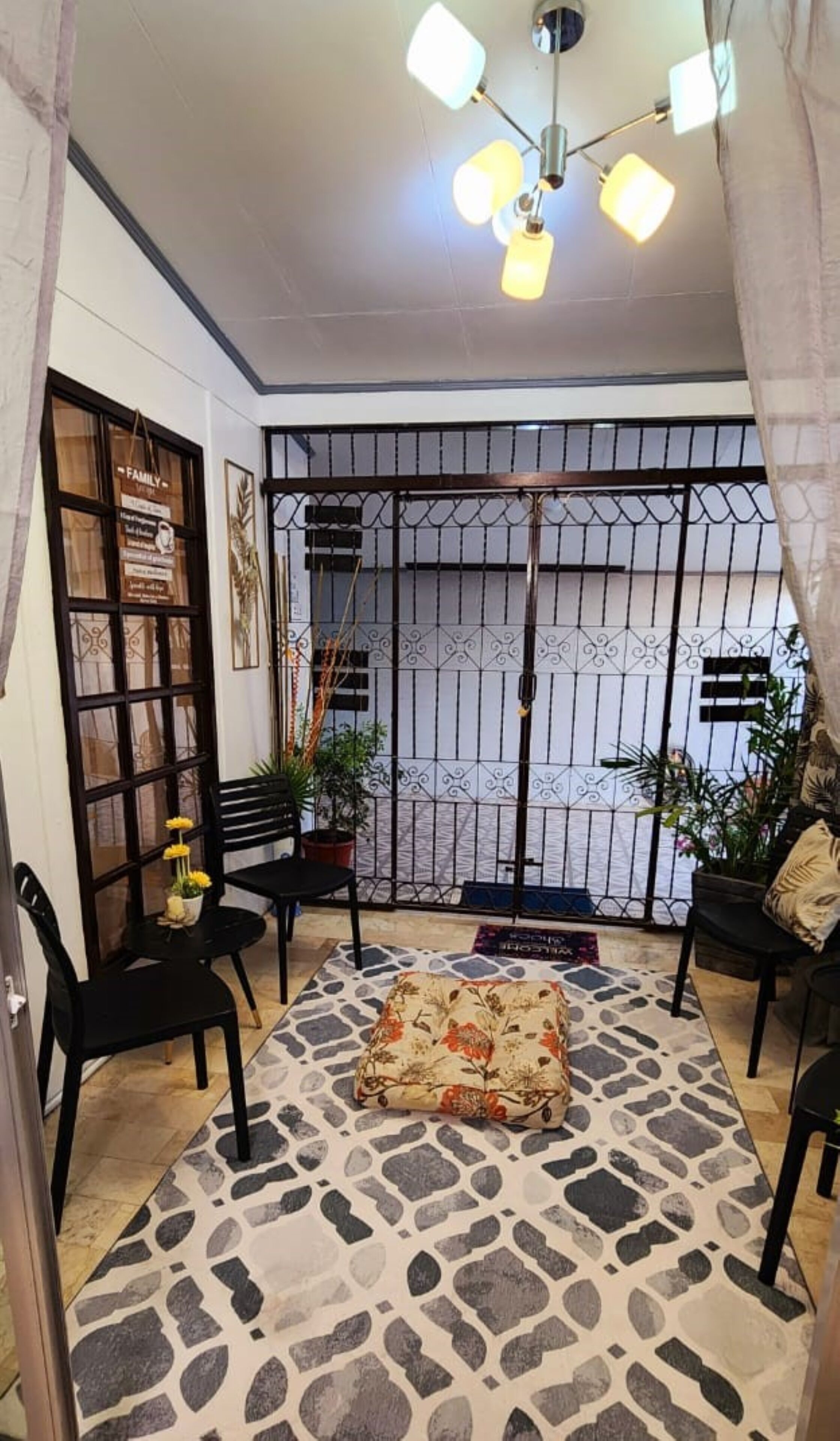 Signature House, 3 Bedrooms, Patio, Garden View | Living room | 55-inch TV with digital channels