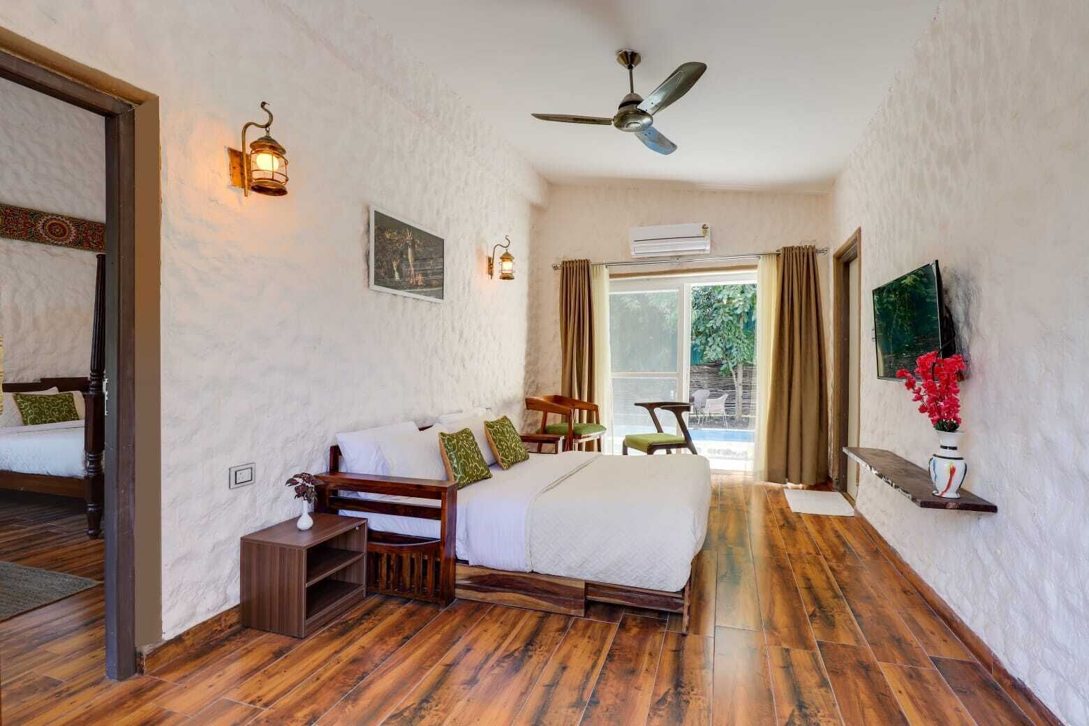 1 室のベッドルーム、デスク、アイロン / アイロン台、WiFi