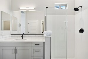 Shower, hair dryer, towels - Radiance Reverie Home in Canopy at Cottonwood (Casa Grande)
