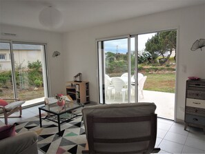 Living area - Maison de Plain Pied, Bretagne Côte de Granit Rose,trébeurden, à 3km des Plages (Trébeurden)