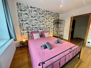 5 bedrooms, travel cot, free WiFi, bed sheets - Gite 9 Pers (Herve)