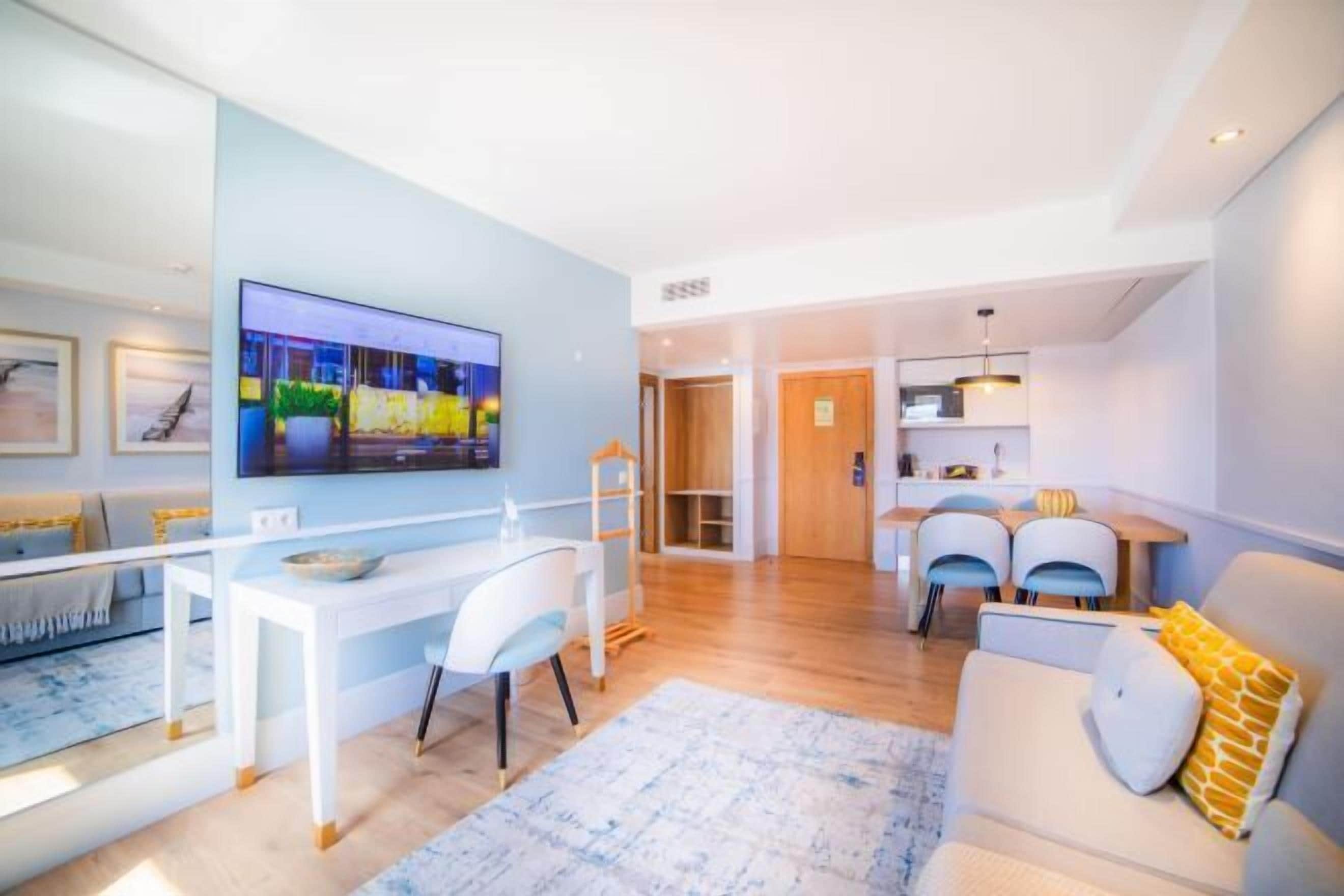 45-Zoll-Flachbildfernseher mit Kabelempfang