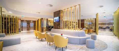 Zona de estar del vestíbulo