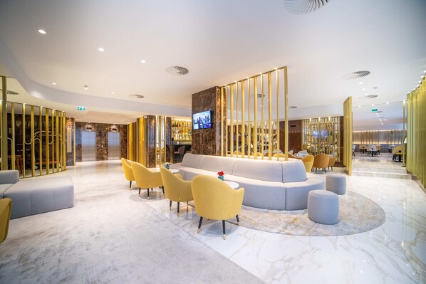 Zona de estar del vestíbulo