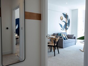 Living room - Crystal Palace Charm One-bedroom by Sojo Stay (Mitcham)