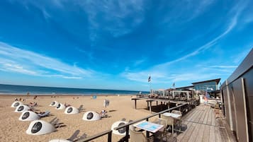 Accommodatie ligt op het strand