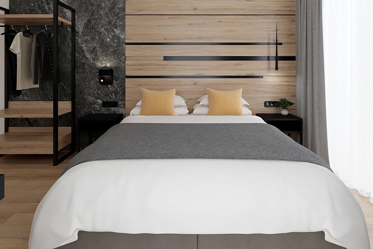 Deluxe Room, 2 Twin Beds, Non Smoking, Balcony | Soundproofing, WiFi (free), bed sheets