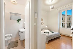 1 Schlafzimmer, Bügeleisen/Bügelbrett, kostenloses WLAN, Bettwäsche