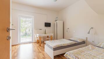 Studio dành cho gia đình (Lavrič Hideaway Studio 1) | Truy cập Internet không dây miễn phí, bộ trải giường