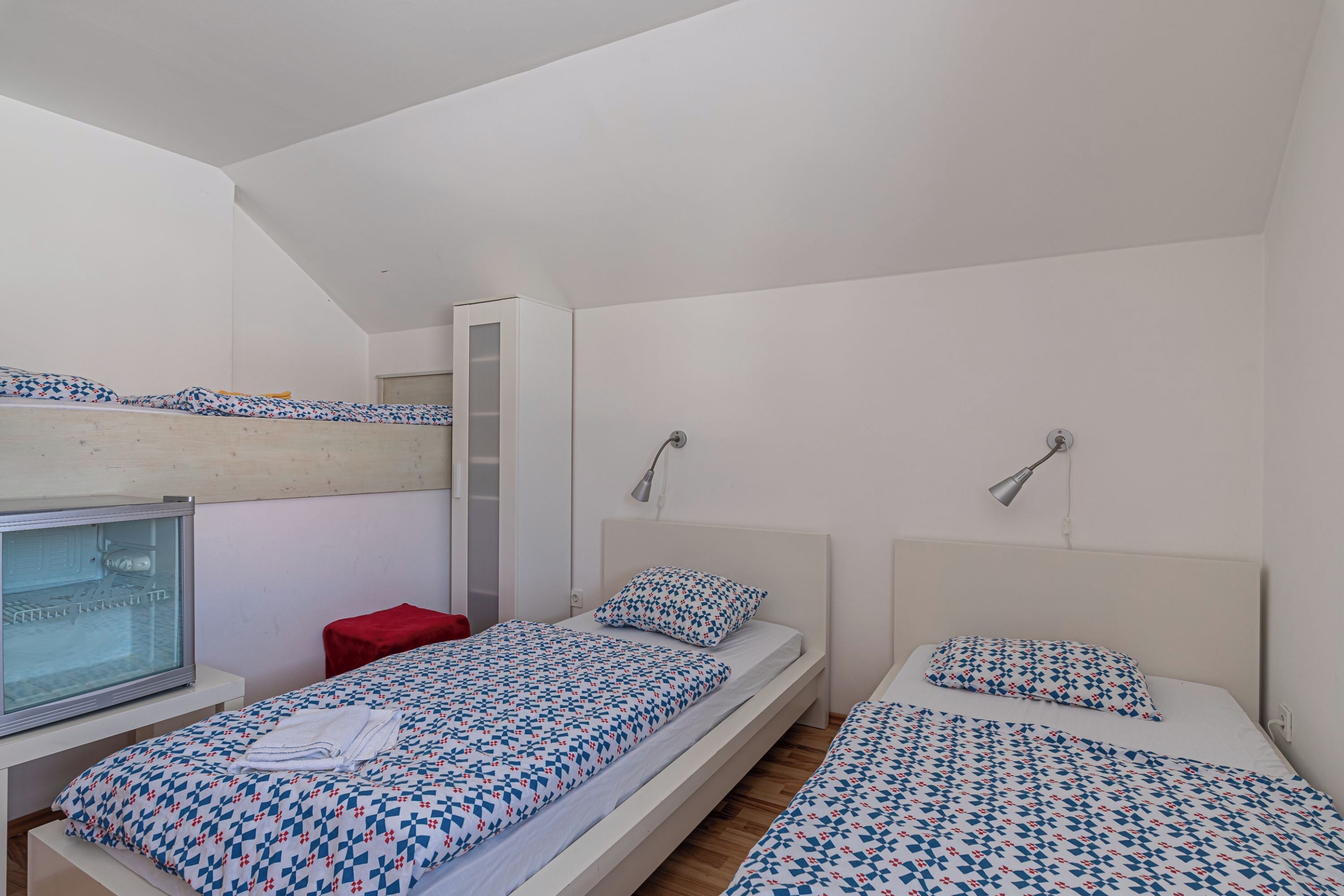 ファミリー スタジオ (Lavrič Hideaway Room 5) | WiFi (無料)、ベッドシーツ