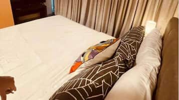 1 bedroom, iron/ironing board, free WiFi, bed sheets