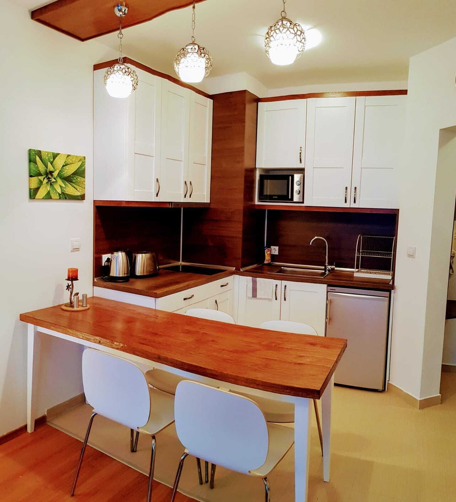 Comfort Apartment, Mountain View | Private kitchen | Mini-fridge, microwave, stovetop, electric kettle