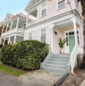 Exterior detail - The Charleston Chateau | Historic 4BR Gem (Charleston)