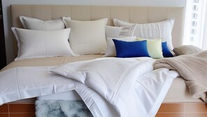 2 habitaciones, ropa de cama de alta calidad y cubrecamas 