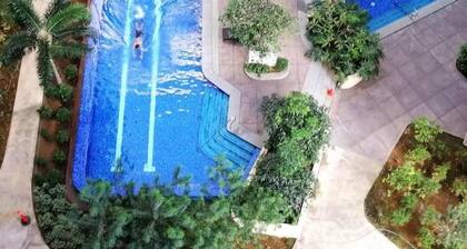 2BR/Pioneer Woodland connected to Metro Rail Station SM Light Boni Mandaluyong Manila Philippines