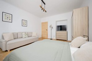 1 bedroom, iron/ironing board, WiFi, bed sheets - Franciszkańska 4A | Warszawa | Cozy Apartment | WiFi (Warszawa)