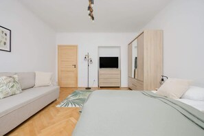 1 chambre, fer et planche à repasser, Wi-Fi, draps fournis