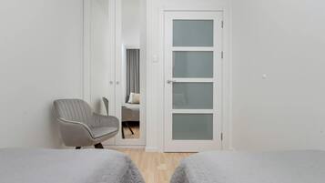 2 chambres, bureau, fer et planche Ă repasser, Wi-Fi