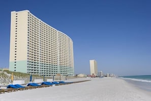 On the beach