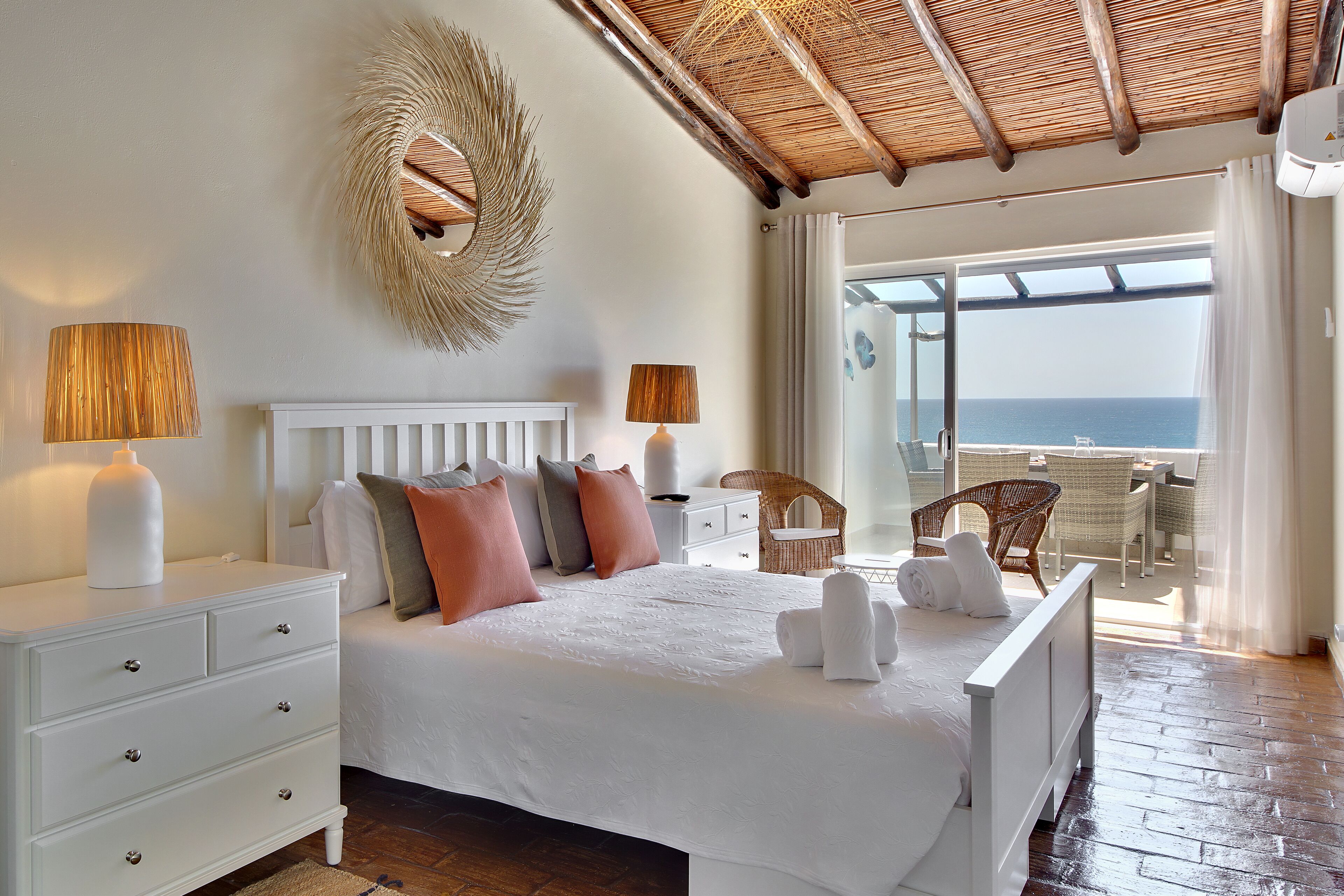 빌라, 해변 전망 | 1 개의 침실, 템퍼페딕 침대, 암막 커튼, 방음 설비