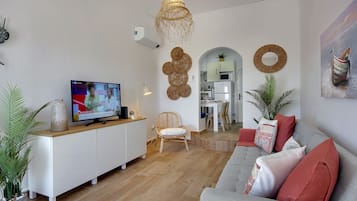 43-inch LED TV with cable channels