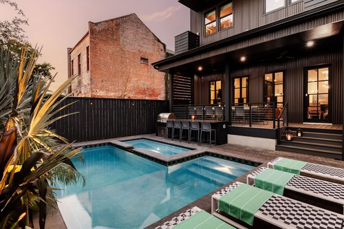 Chic NOLA Home | Heated Pool & Spa