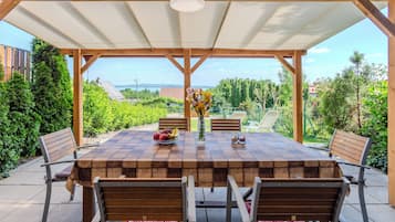 Standard House, Multiple Bedrooms, 2 Bathrooms, Lakeside (House Hortenzia Lake View) | Outdoor dining