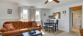 Oakland Apt on Messalonskee Lake w/ Dock Access!