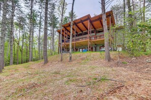 Exterior - Blue Ridge Cabin w/ Hot Tub, Deck & Mountain Views (Blue Ridge)