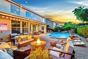 Outdoor pool - Enchanting Clovis Haven w/ Private Pool & Hot Tub! (Clovis)