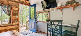 热情的德斯阿克小屋，带有火坑和露台！