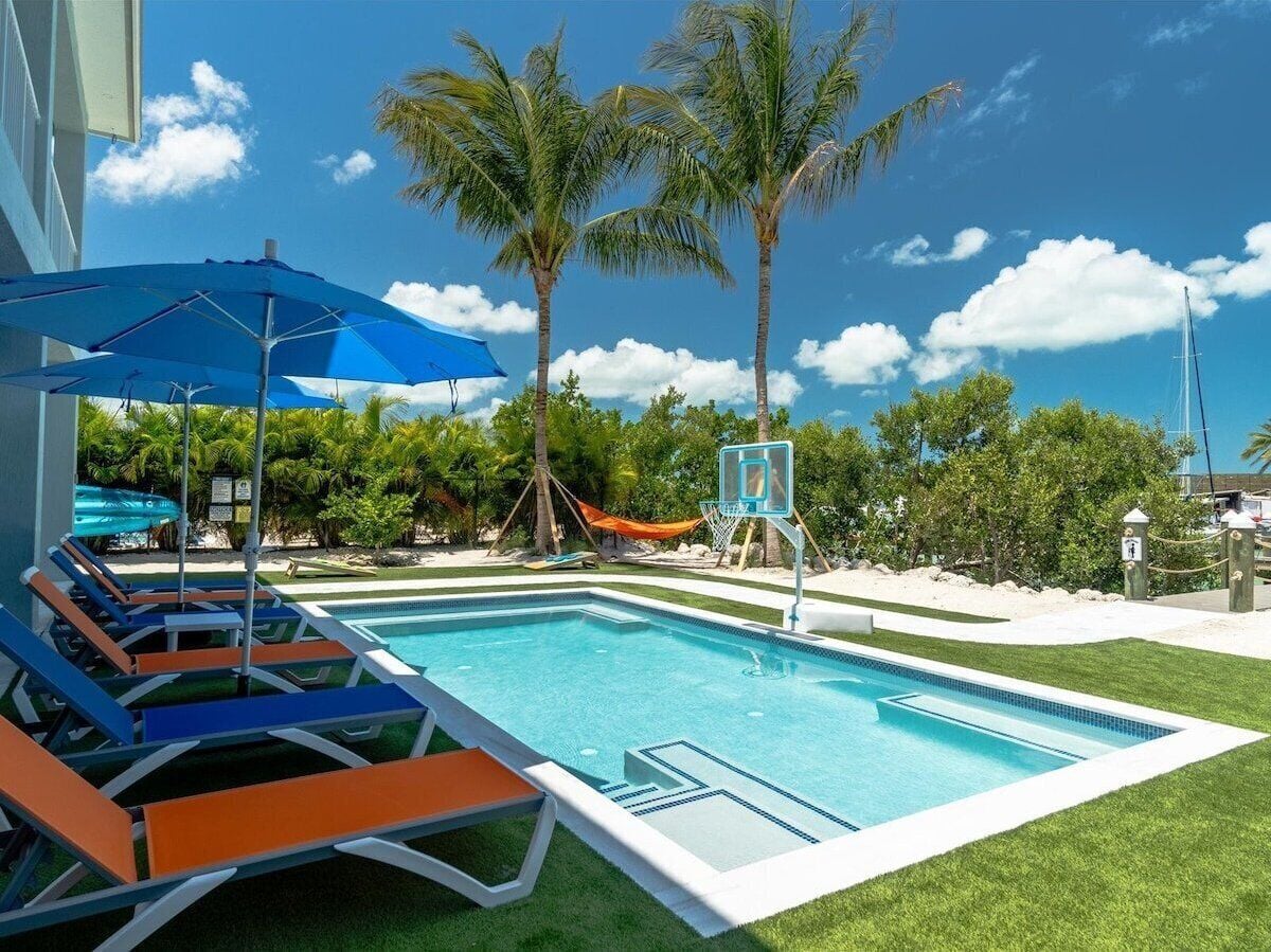 Una piscina climatizada