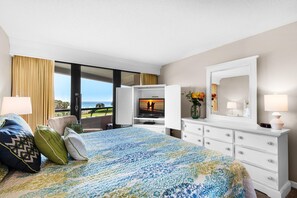 Kondominium, 1 Tempat Tidur King dengan tempat tidur Sofa (Edgewater #303) | 2 kamar tidur dan Wi-Fi