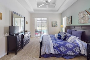 5 Schlafzimmer, Bügeleisen/Bügelbrett, Bettwäsche