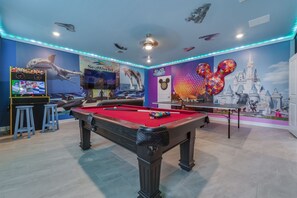 Games room - 9 Bedroom Family Friendly Retreat - Private Pool (Davenport)