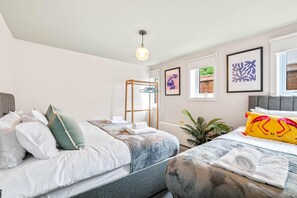 Eenvoudig appartement | 2 slaapkamers, gratis wifi, beddengoed