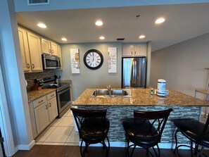 Condo, Multiple Beds (Sterling Reef 1504) | Private kitchen | Oven, toaster - Sterling Reef 1504 (Panama City Beach)