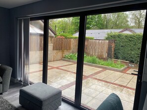 Blick von der Unterkunft