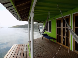 Individually decorated, individually furnished, bed sheets - Mango Creek Resort (Roatan)