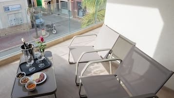 Deluxe-Apartment | Terrasse/Patio