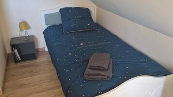 2 habitaciones y ropa de cama