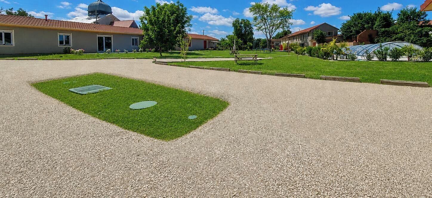 Terrein van de accommodatie