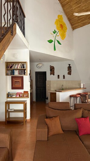 TV connectée, lecteur de DVD, livres