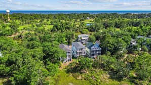 Exterior - Shuck Yeah - Brand New, Panoramic Marsh and Golf Views, Golf cart included 92 Davis Love (Fripp Island)