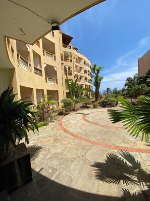 Fachada de la propiedad